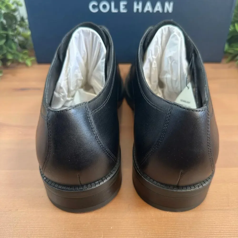 Cole Haan Men's Modern Essentials‎ Cap Toe Oxford Shoes Black Size 13